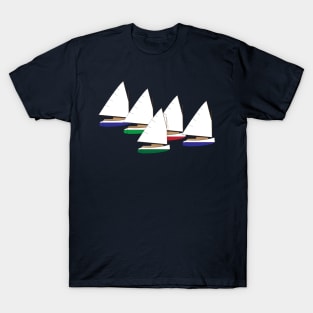 Cape Cod Catboats Racing T-Shirt